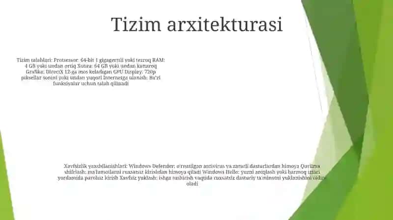 Windows 11 Tizimli Dasturi 4