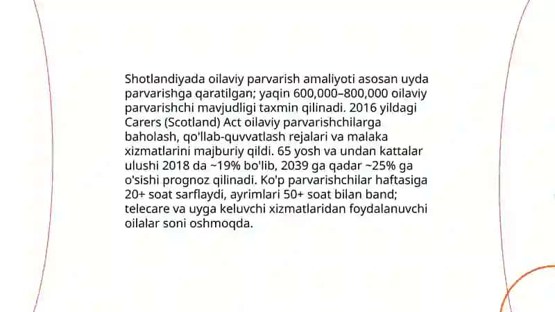 Keksalik jarayoni va oilaviy munosabatlar transformatsiyasi Shotlandiyada 4
