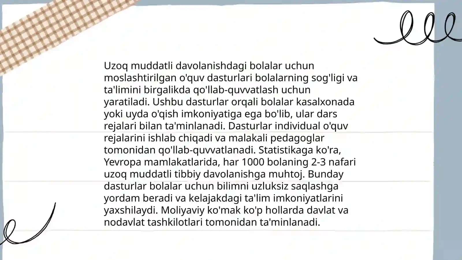Ta'lim muhitini yaratish 4