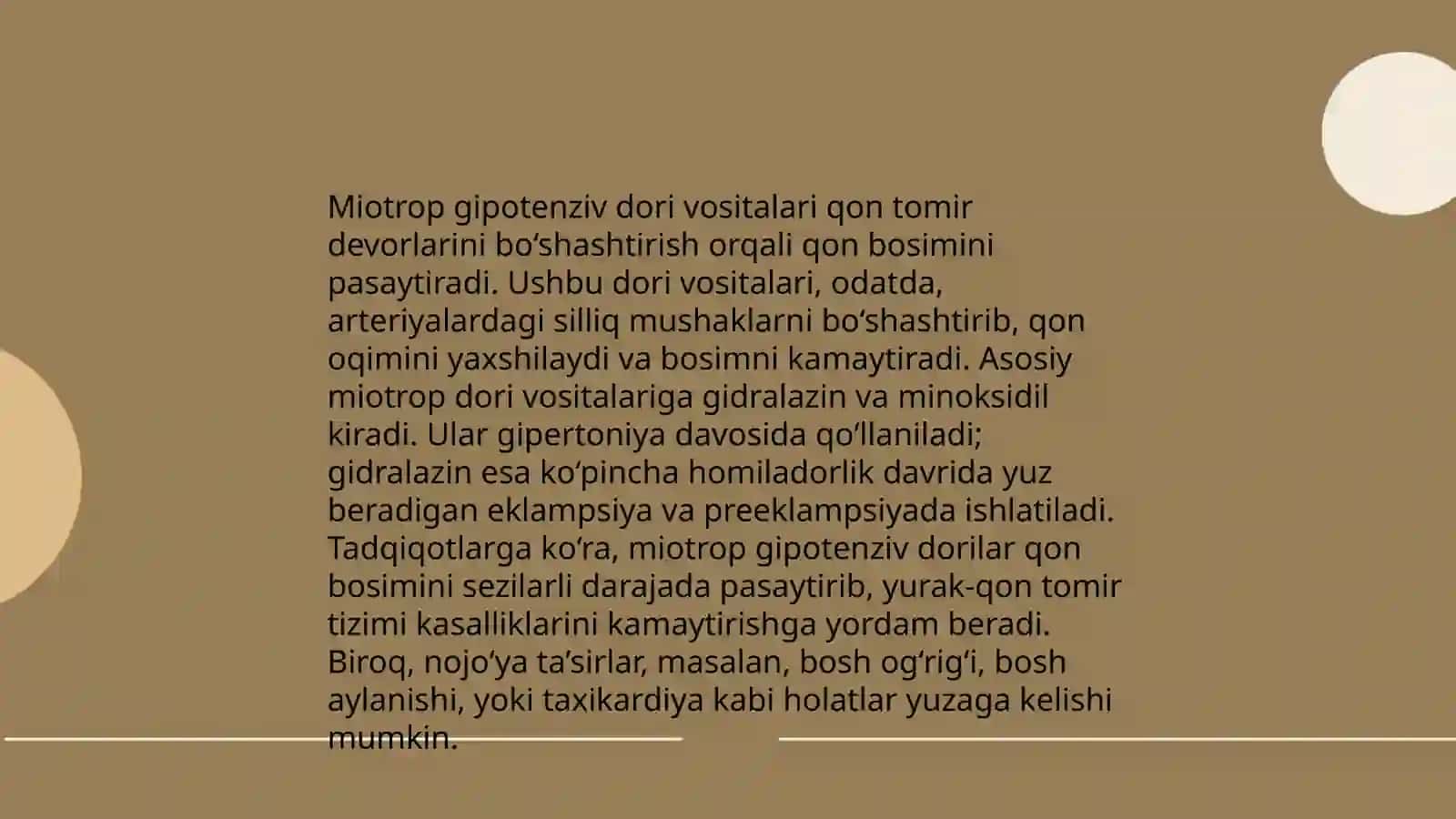 Gipotenziv dori vositalar farmakolgiyasi 4