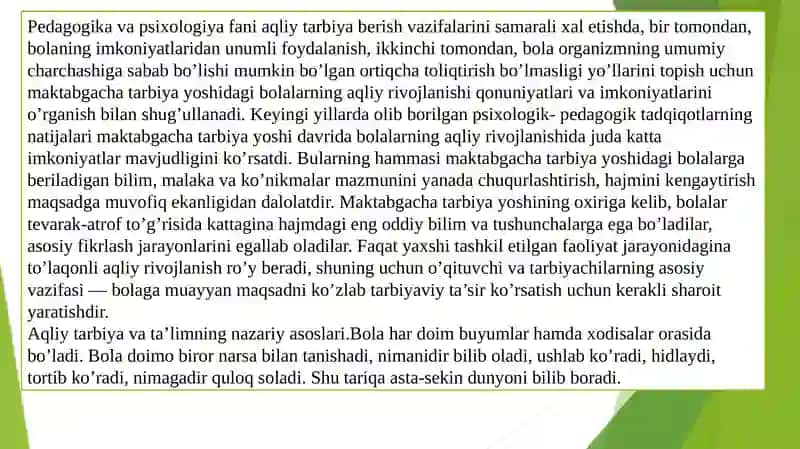Maktabgacha ta’lim tashkilotlarida tarbiya turlari va ularning shaxs kamolotiga ta’siri 4