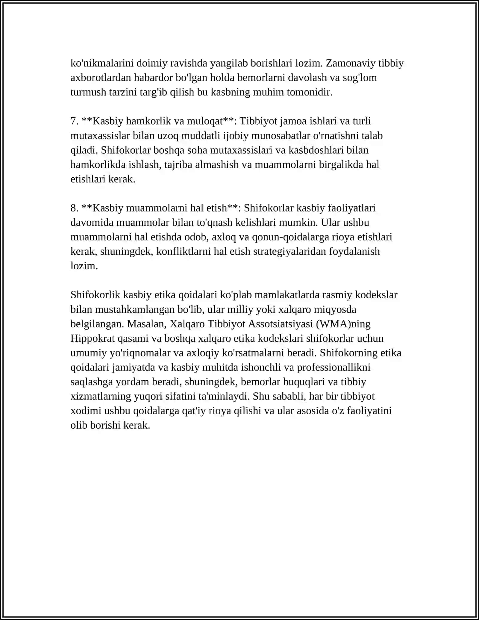 SHIFOKOR SIRI MUAMMOSINING ETIKA HUQUQIY JIHATLARI 4