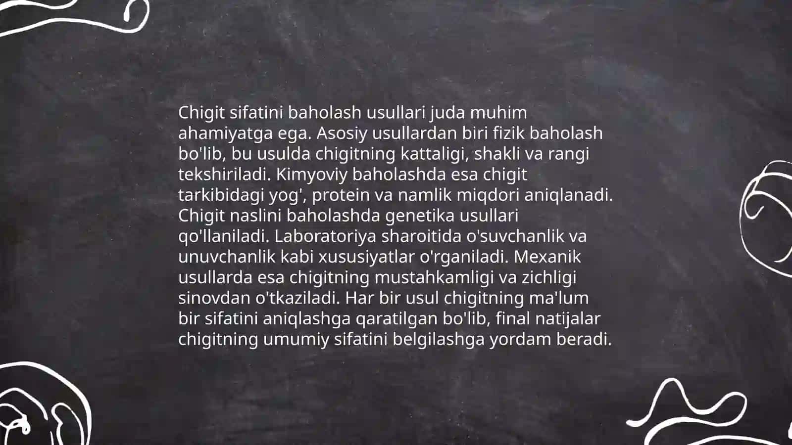 Chigitni ekishga tayyorlash va ekish texnologiyasi 4