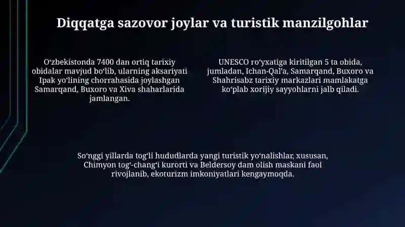 Turizm Infratuzilmasi 4
