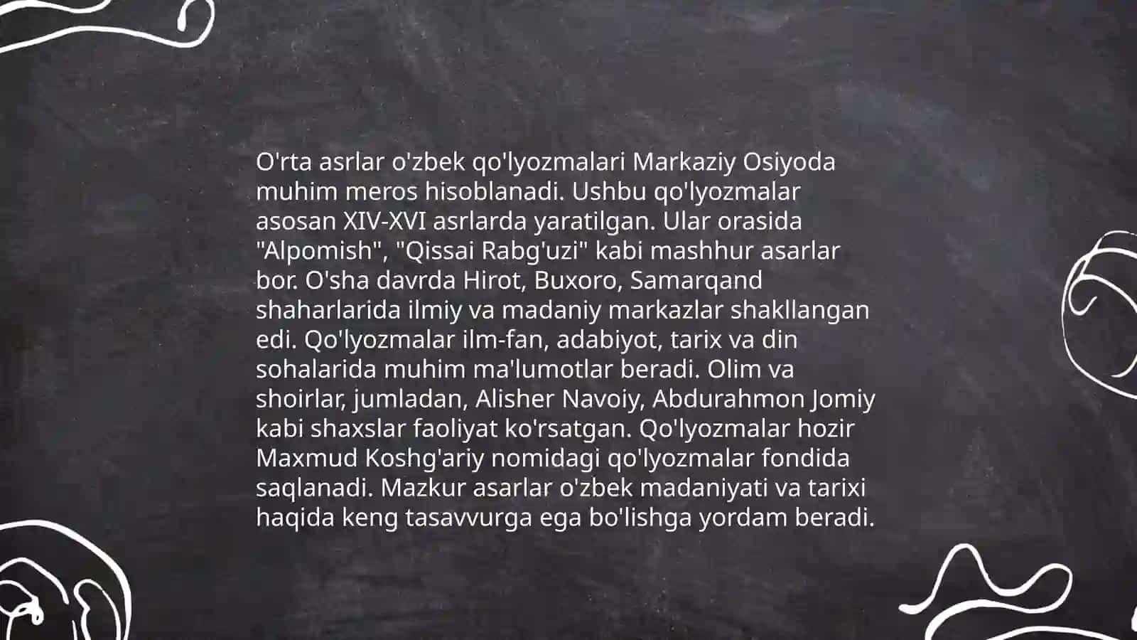 Eng qadimgi yozma yodgorliklarr 4