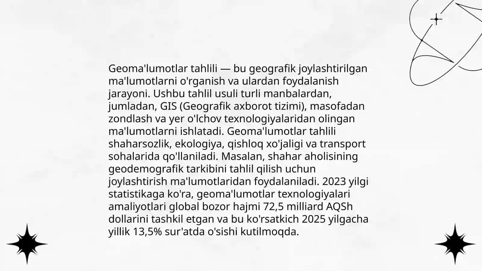 AreGIS dasturi bilan ishlash imkoniyatlari 4