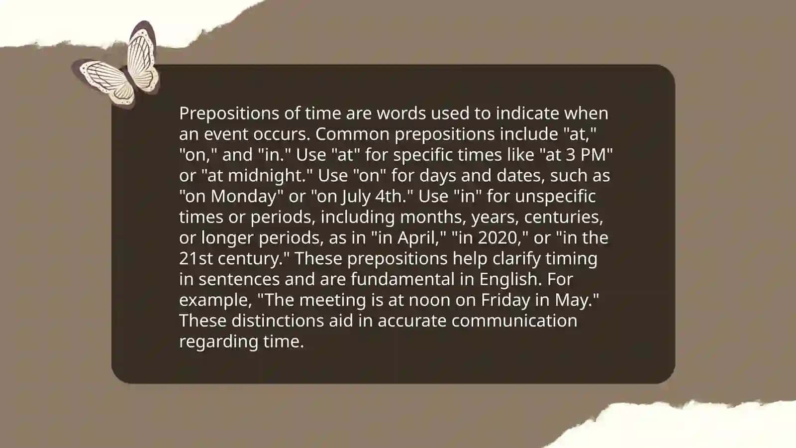 Prepositions 4