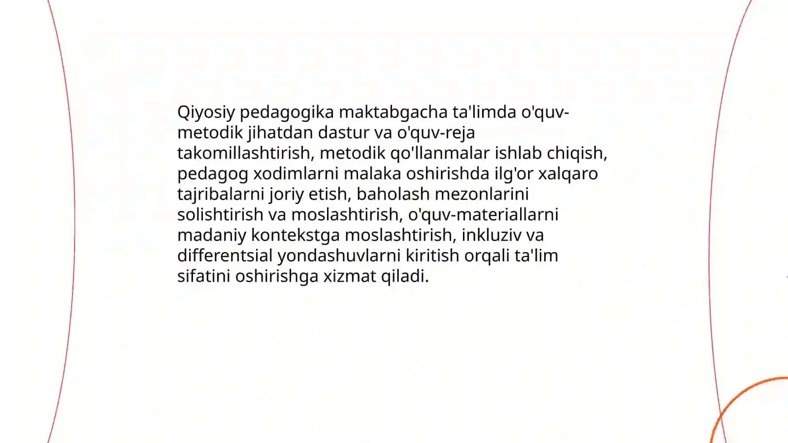 Maktabgacha ta'limda qiyosiy pedagogika fanining o'rni va ahamiyati 4