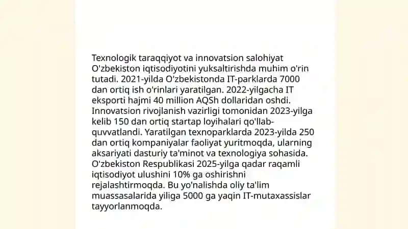 Korxonaning inovatsion saloxiyati 4