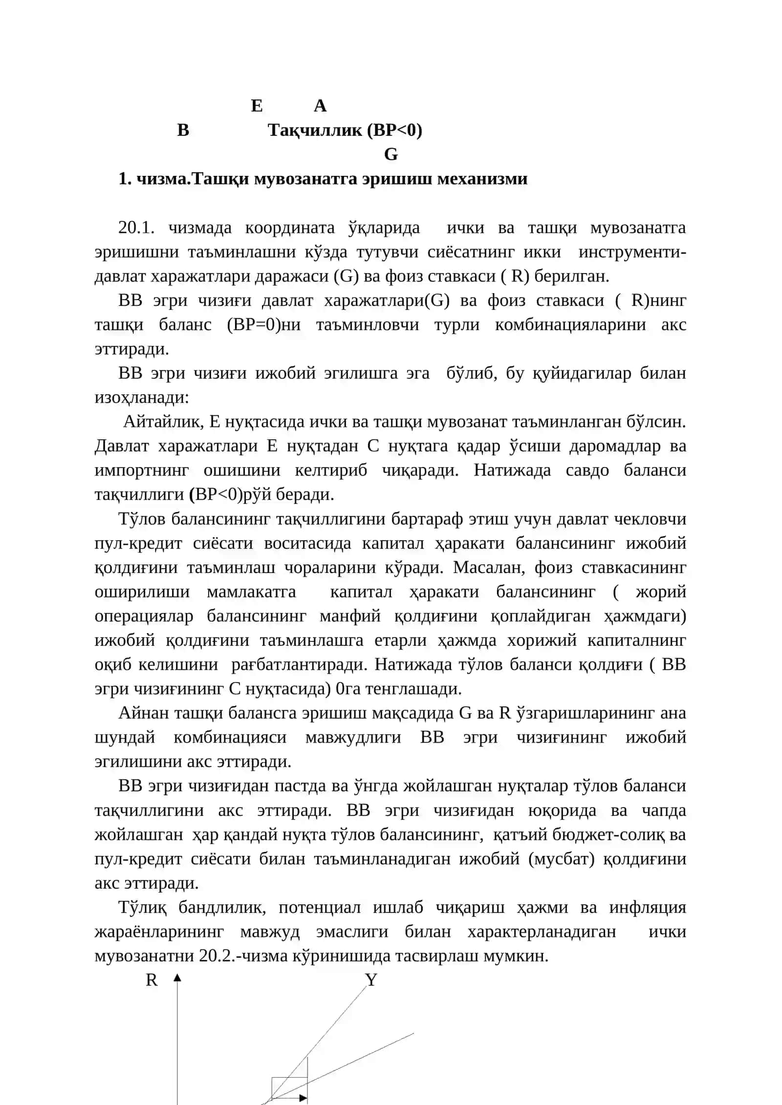 ОЧИҚ ИҚТИСОДИЁТДА МАНДЕЛЛ МОДЕЛИ 4