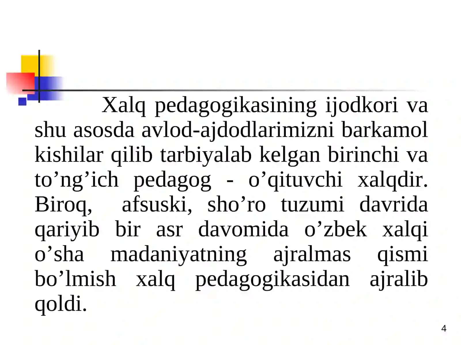 Sinfdan tashqari mashg’ulotlarda xalq og’zaki ijodi namunalaridan foydalanish. Iqtidorli o‘quvchilar bilan ishlash metodikasi 4