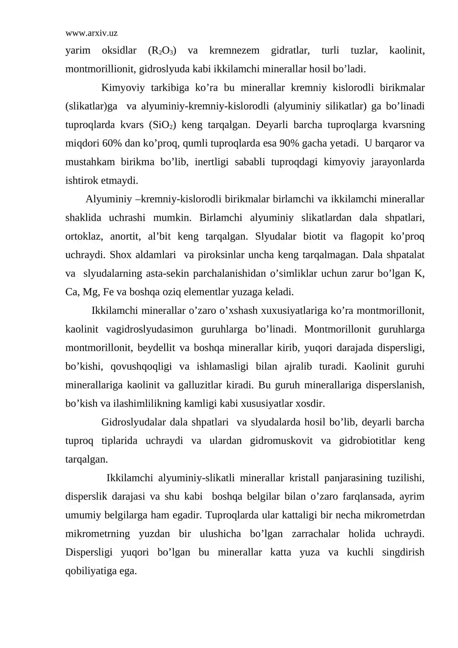 Tuproq havosi 4