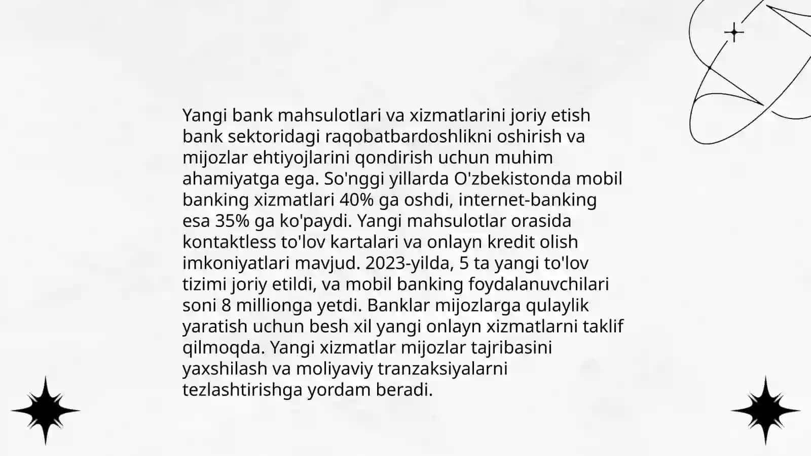 Bank Tizimini Raqamlashtirish 4