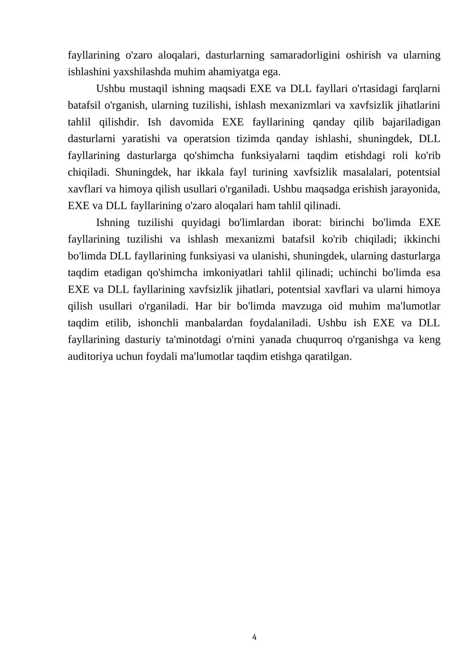 ЕXE va DLL fayllar o'rtasidagi farqlar 4
