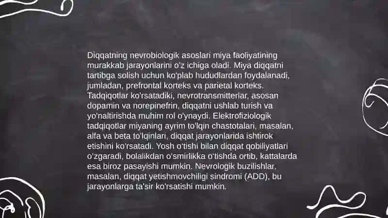 Diqqat konsentratsiyasini eksperimental òrganish 4