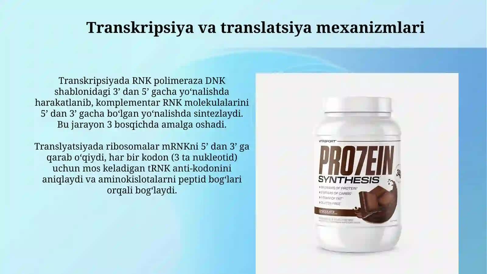 Oqsillarbiosintezi 4