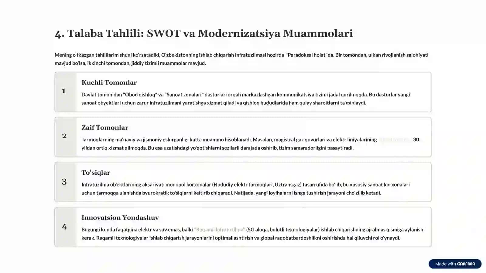 Statistik Tahlil: Makro va Mikro Darajadagi Ko‘rsatkichlar 4