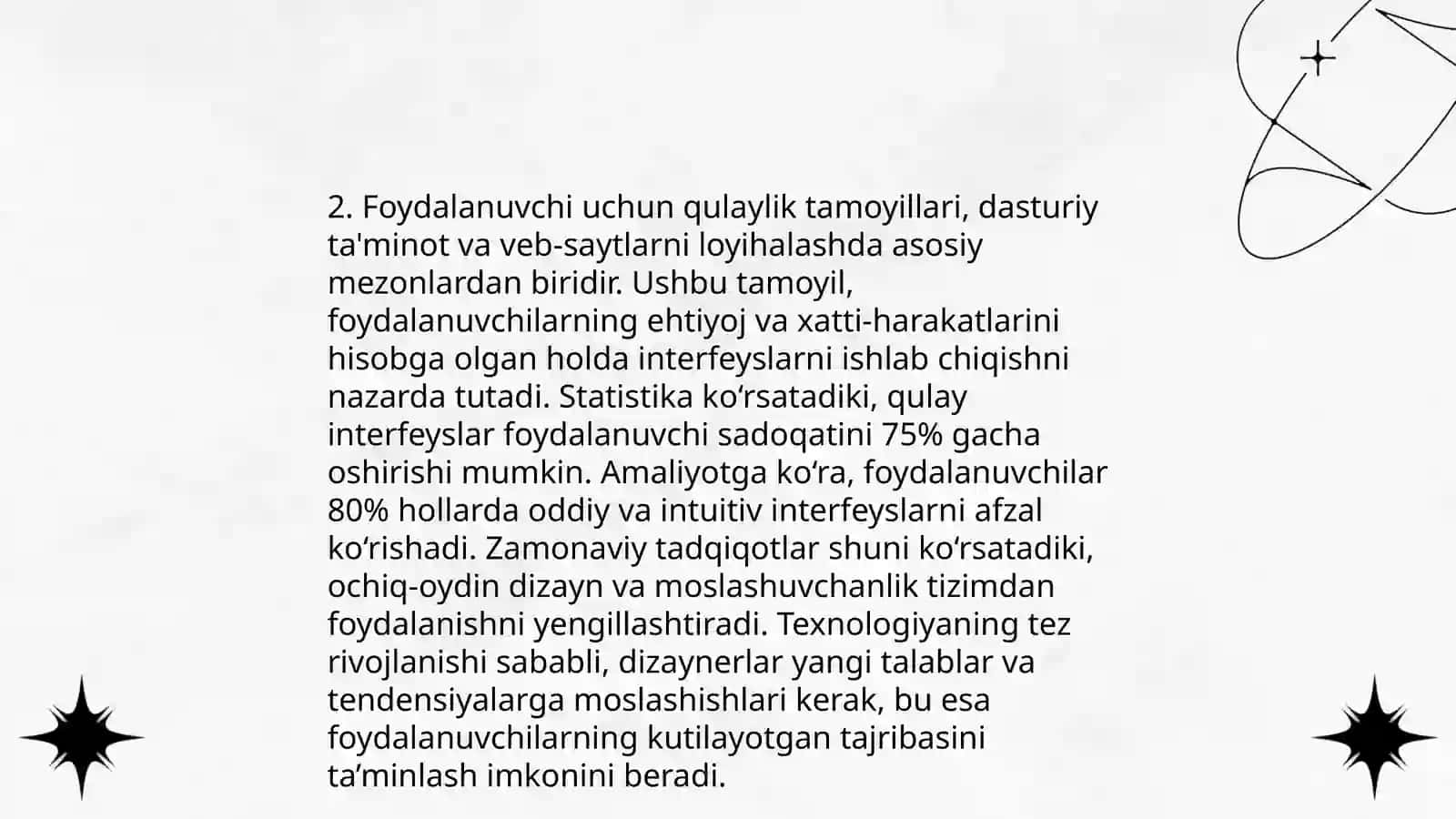 Ta'limda universal dizayn tamoyillari asosida darslik va resurslarni loyihalash--Ray Charles 4