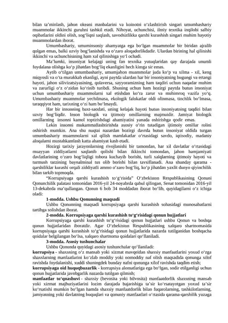 Globallashuv va global muammolarning falsafiy jihatlari 4