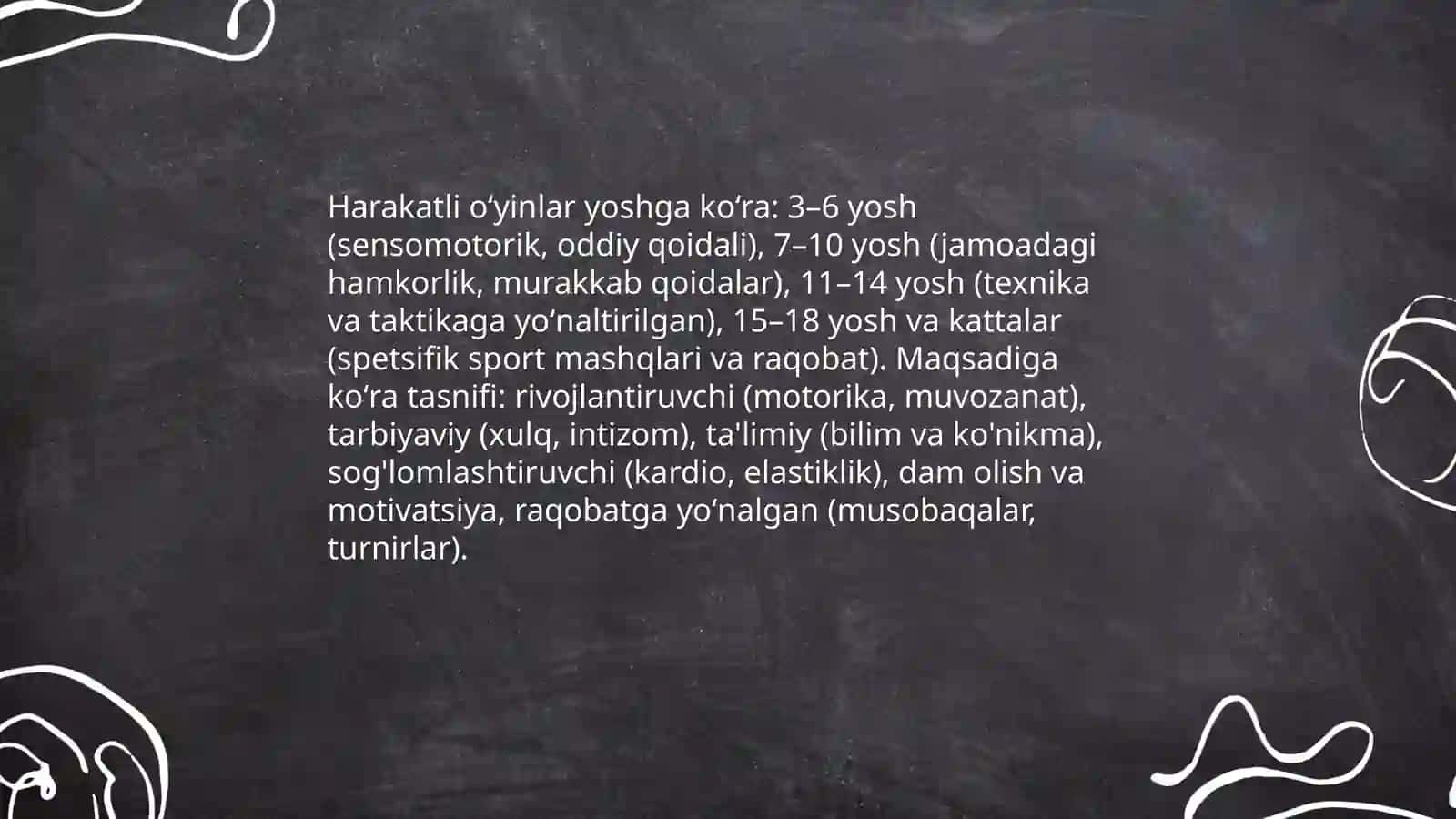 Harakati oʻyinlarni turlari va mazmuni 4
