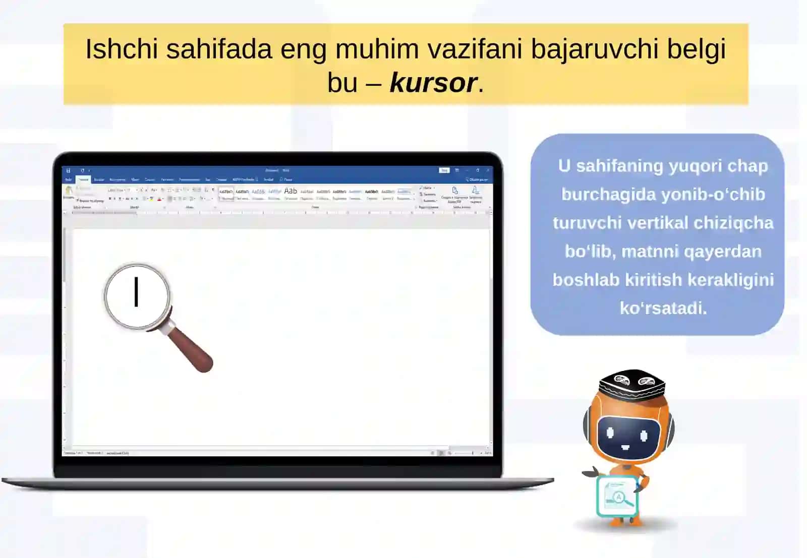 Ms Word  dasturidahujjat  yaratish va  tahrirlash 4