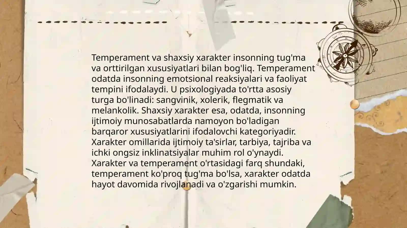 Temperament 4