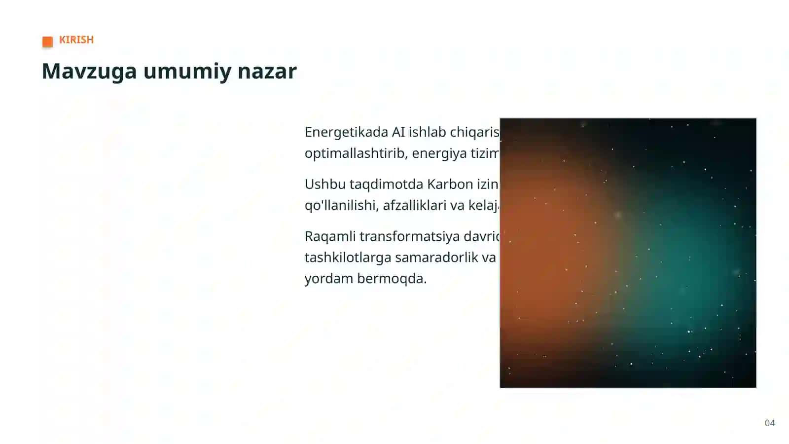 AI ENERGETIKA SOHASIDA 4