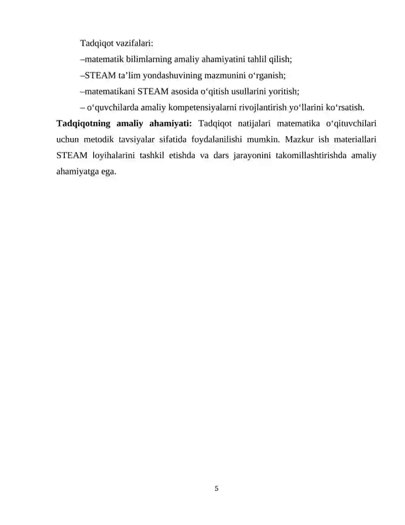Matematik Bilimlarni Amaliyotda Qoʻllash 4