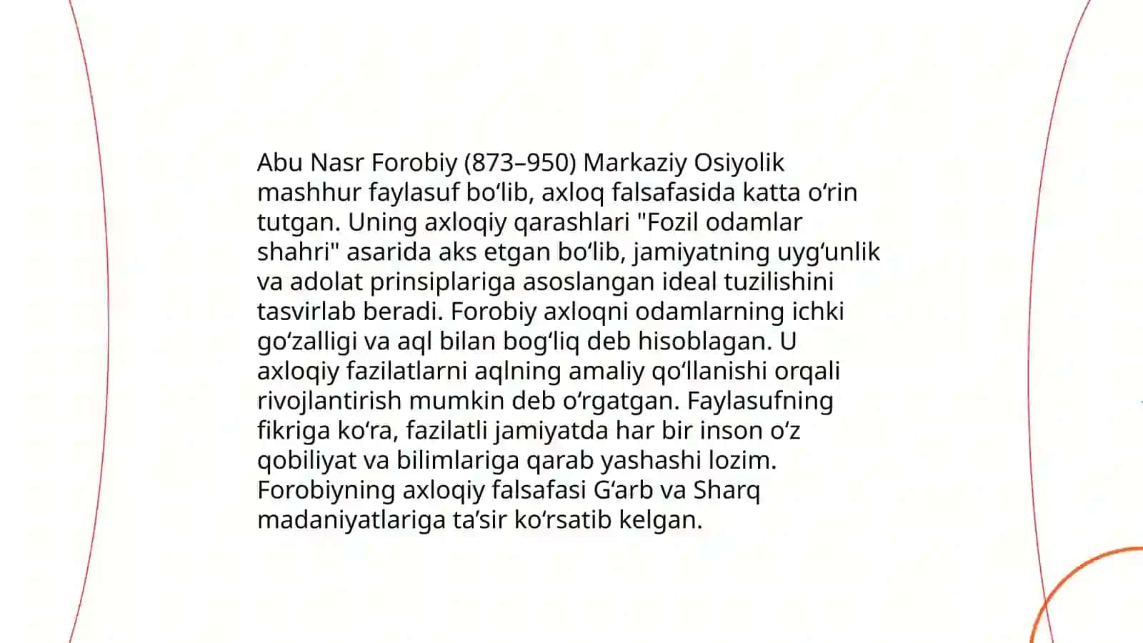 Abu Nasr Forobiy,Yusuf Xos Hojib va Abu Ali Ibn Sinoning ta'limiy-axloqiy qarashlari 4