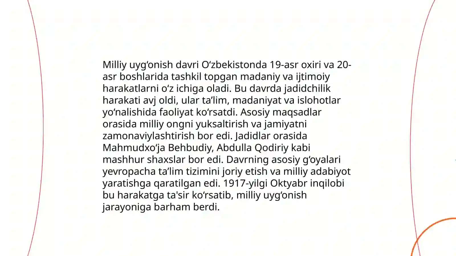 Jadidchilik milliy taraqqiyot uchun kurash falsafasi 4