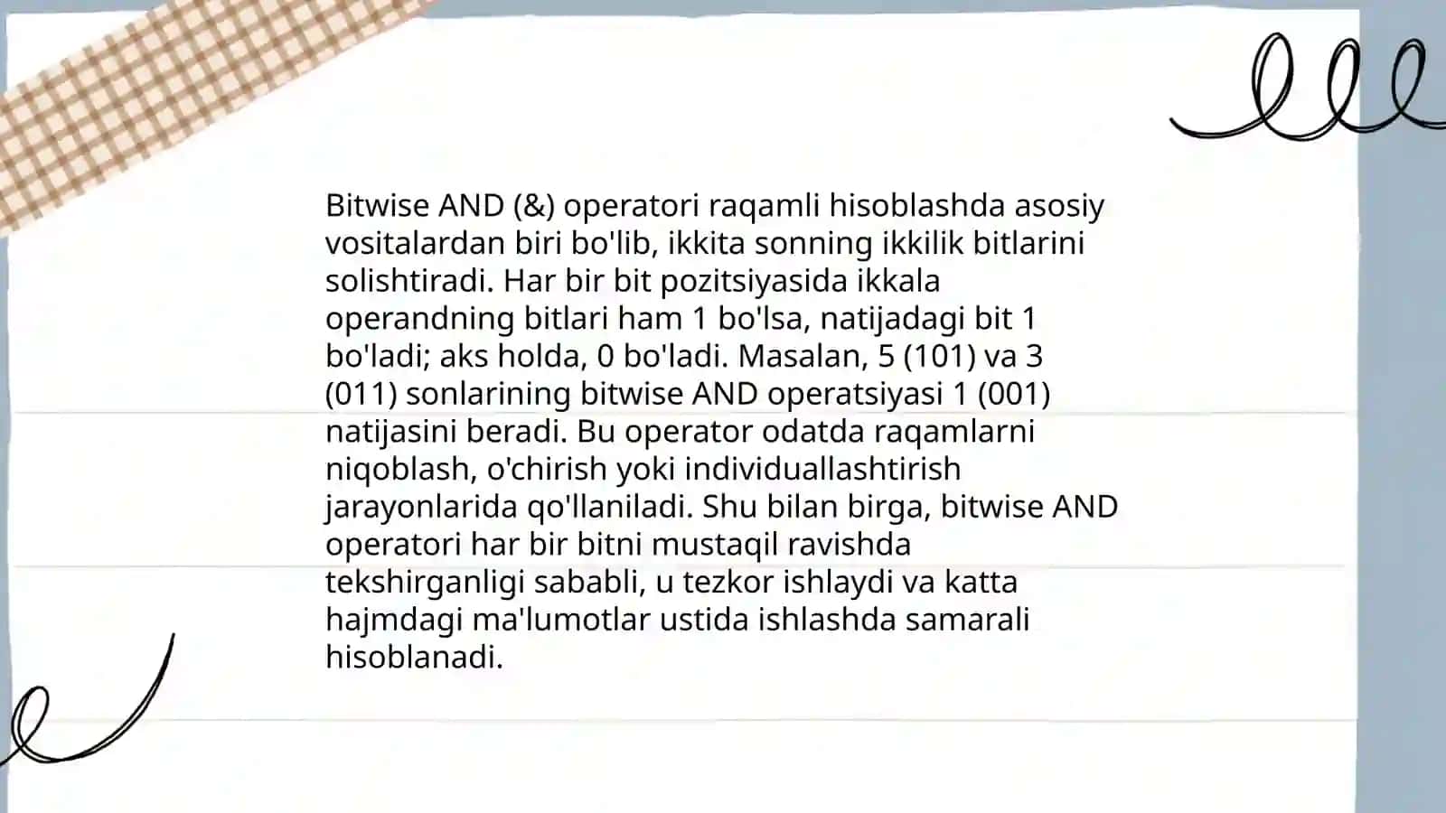 C# dasturlash tilida razryadli va mantiqiy amallar 4