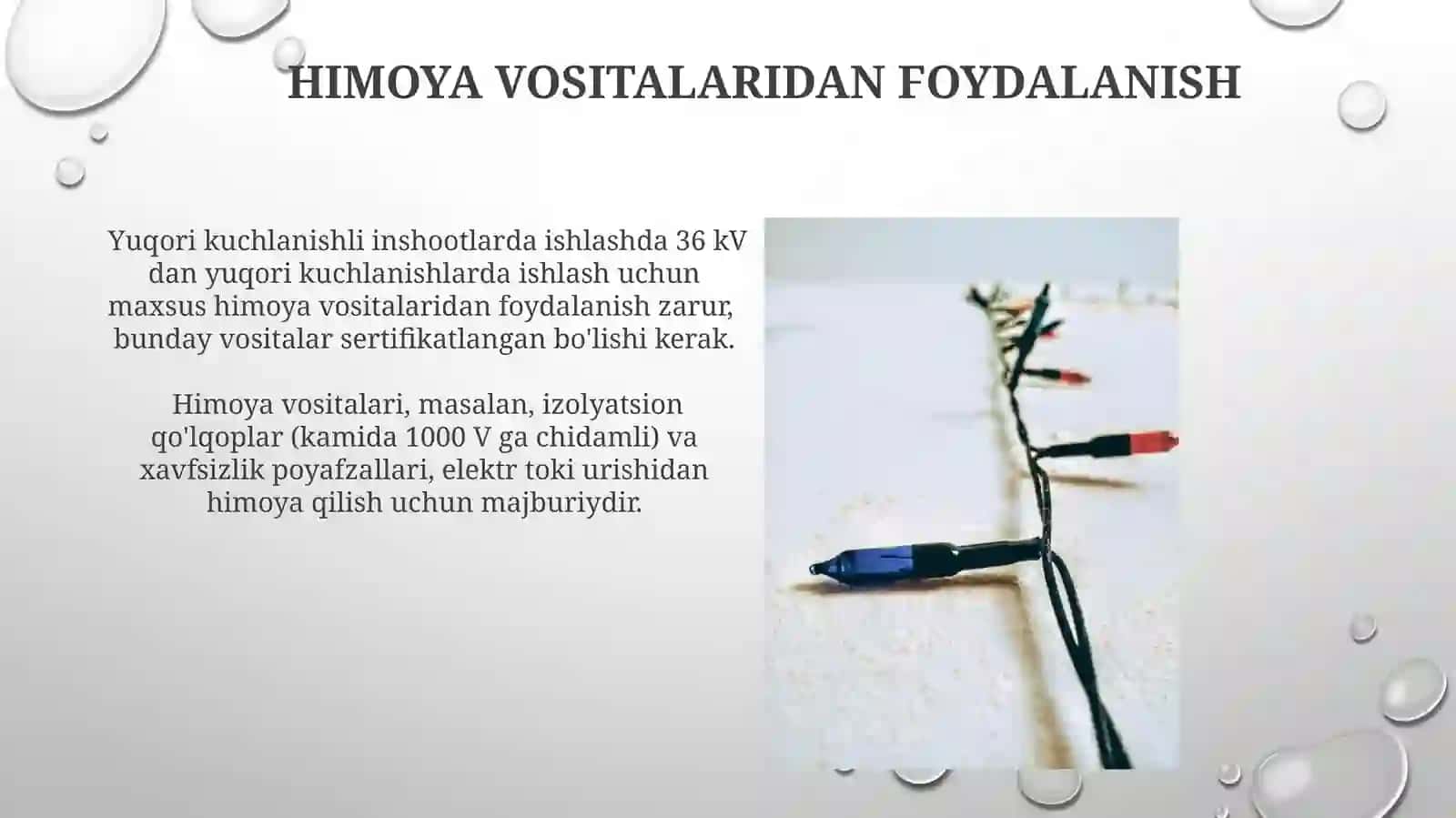 Elektrmontaj ishlarini bajarishning umumiy prinsiplari 4
