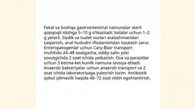 Disbakterioz va dizbakteriozning zamonaviy bakteriologik diagnostikasi 4
