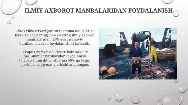 Talabalarning óquv ilmiy tadqiqot oshrishlarni bajarish 4