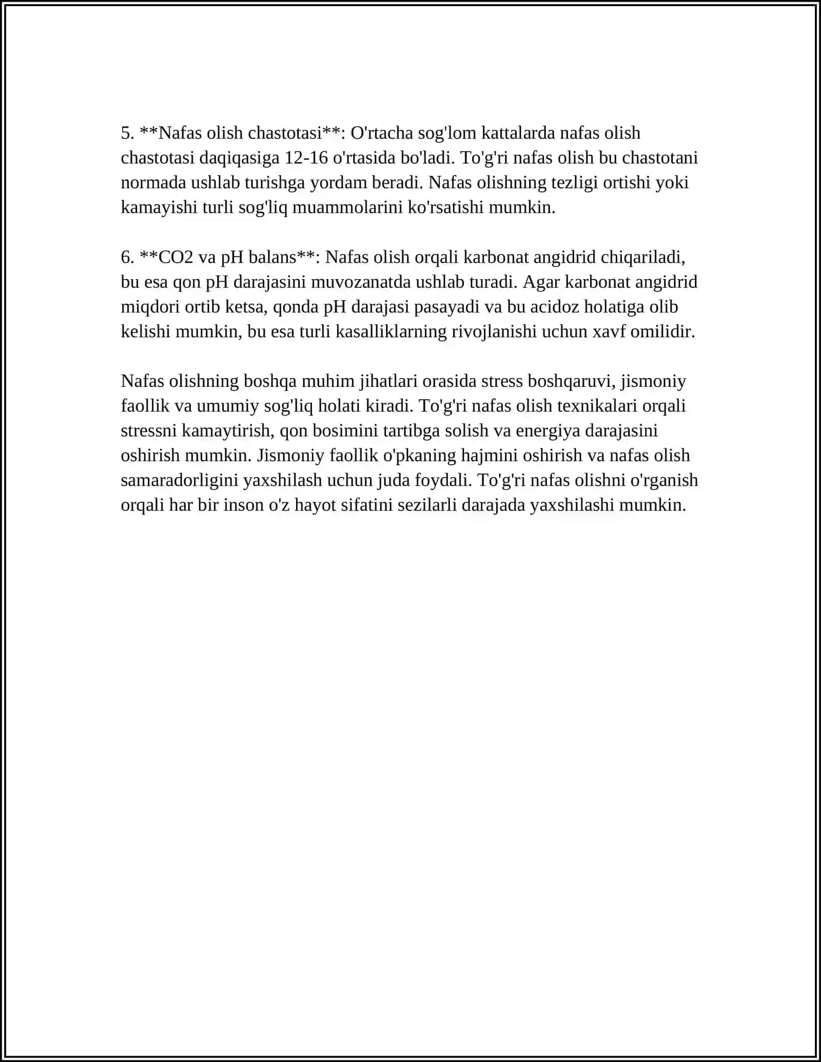 Jismoniy tarbiya to'g'ri nafas olish va jismoniy mashqlar 4