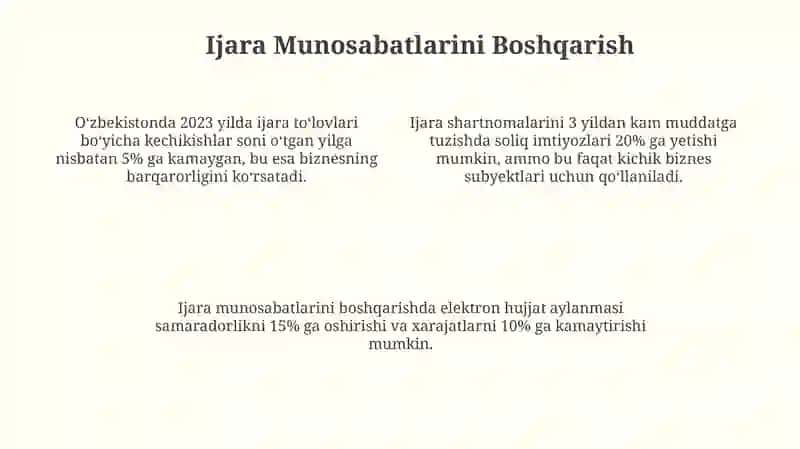 Biznes Ijara Masalalari 4