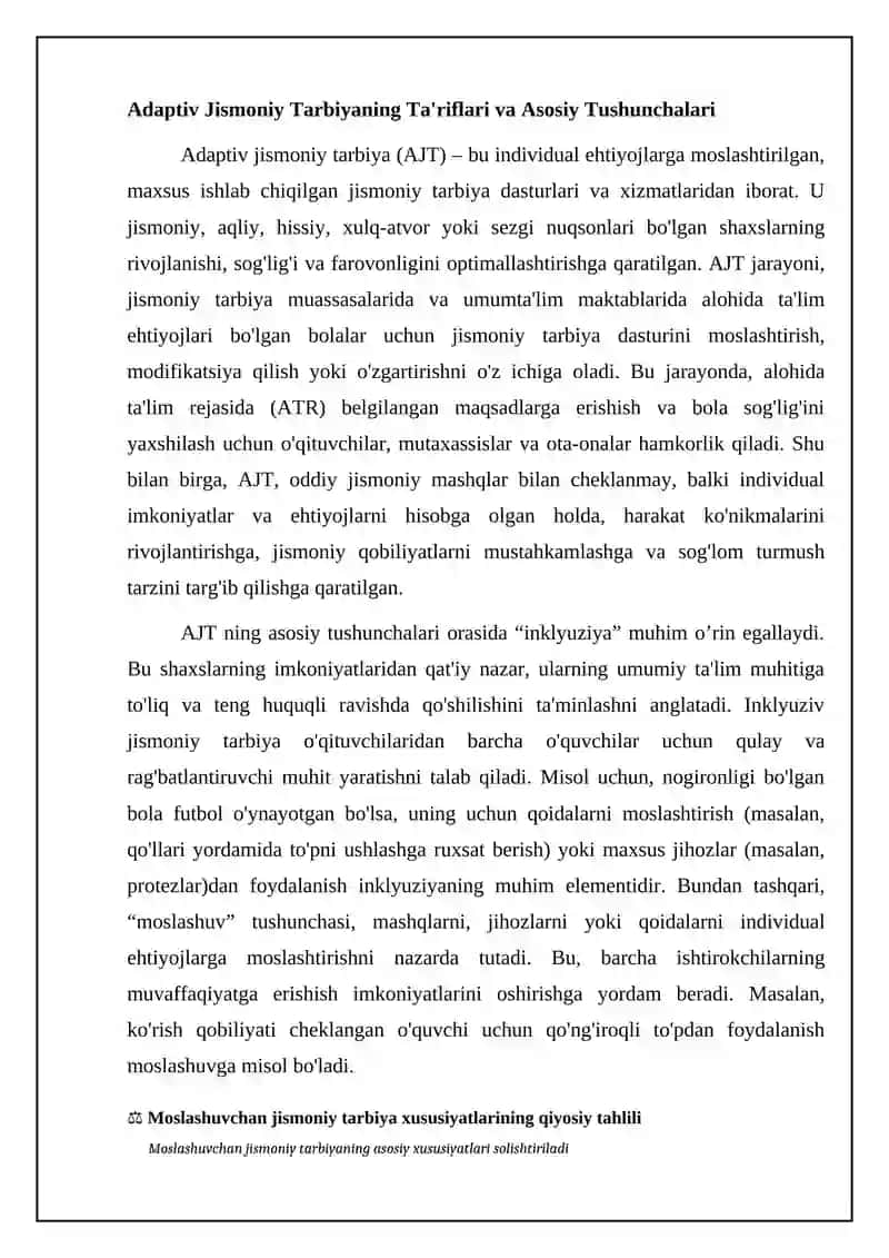 Adaptiv jismoniy tarbiya 4