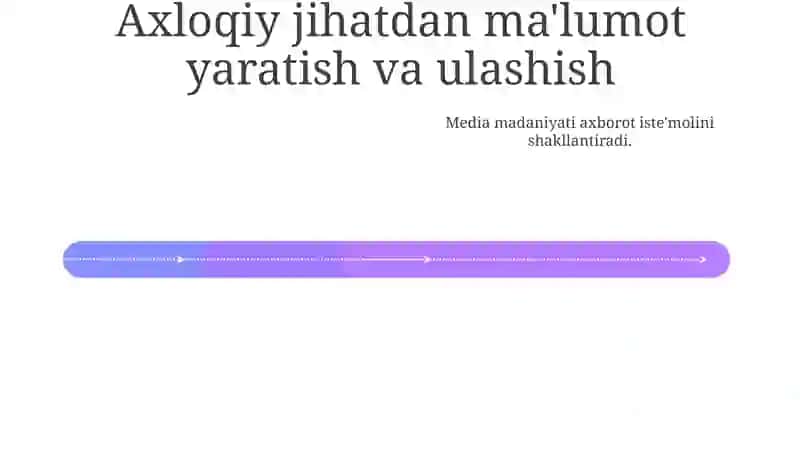 Axborot matillar bilan ishlash va media madaniyat 4