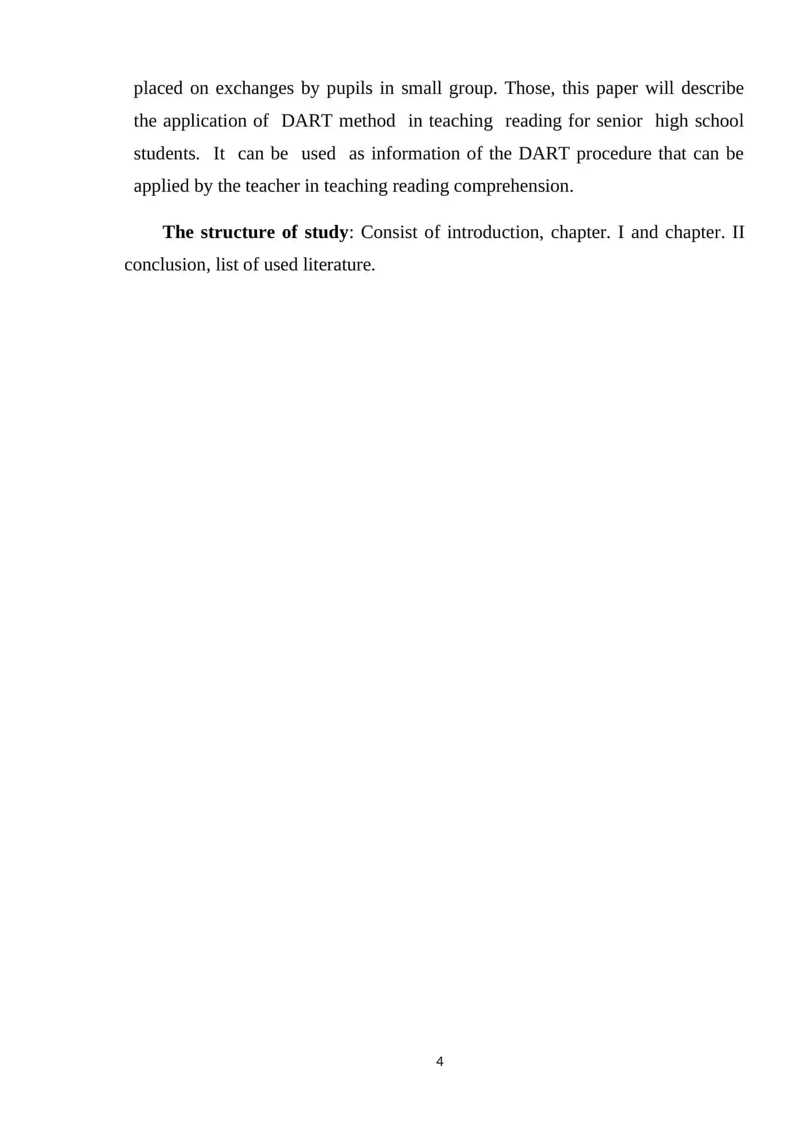 THE IMPORTANCE OF EXTENDED READING IN EFL CLASSES 4