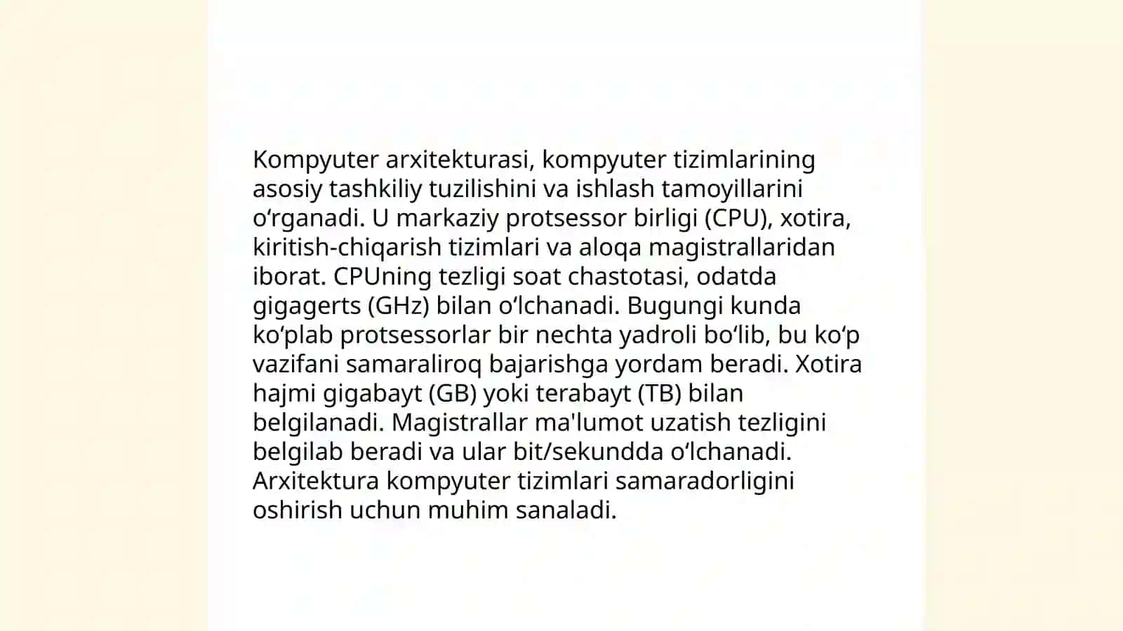 Axborot texnologiyalari faniga kirish 4