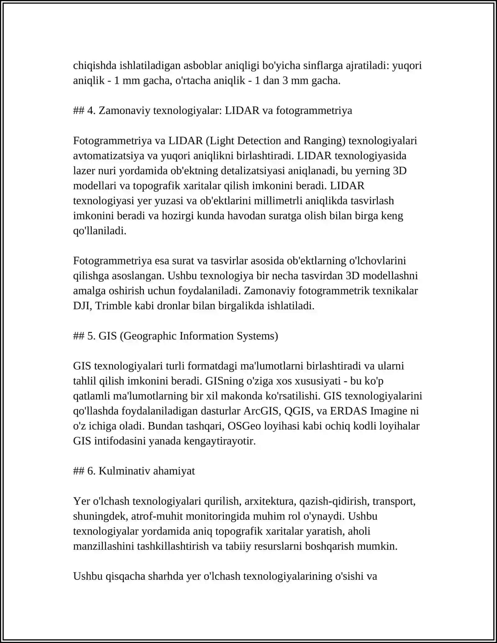YER VA BINO INSHOATLARI XATLOVI 4