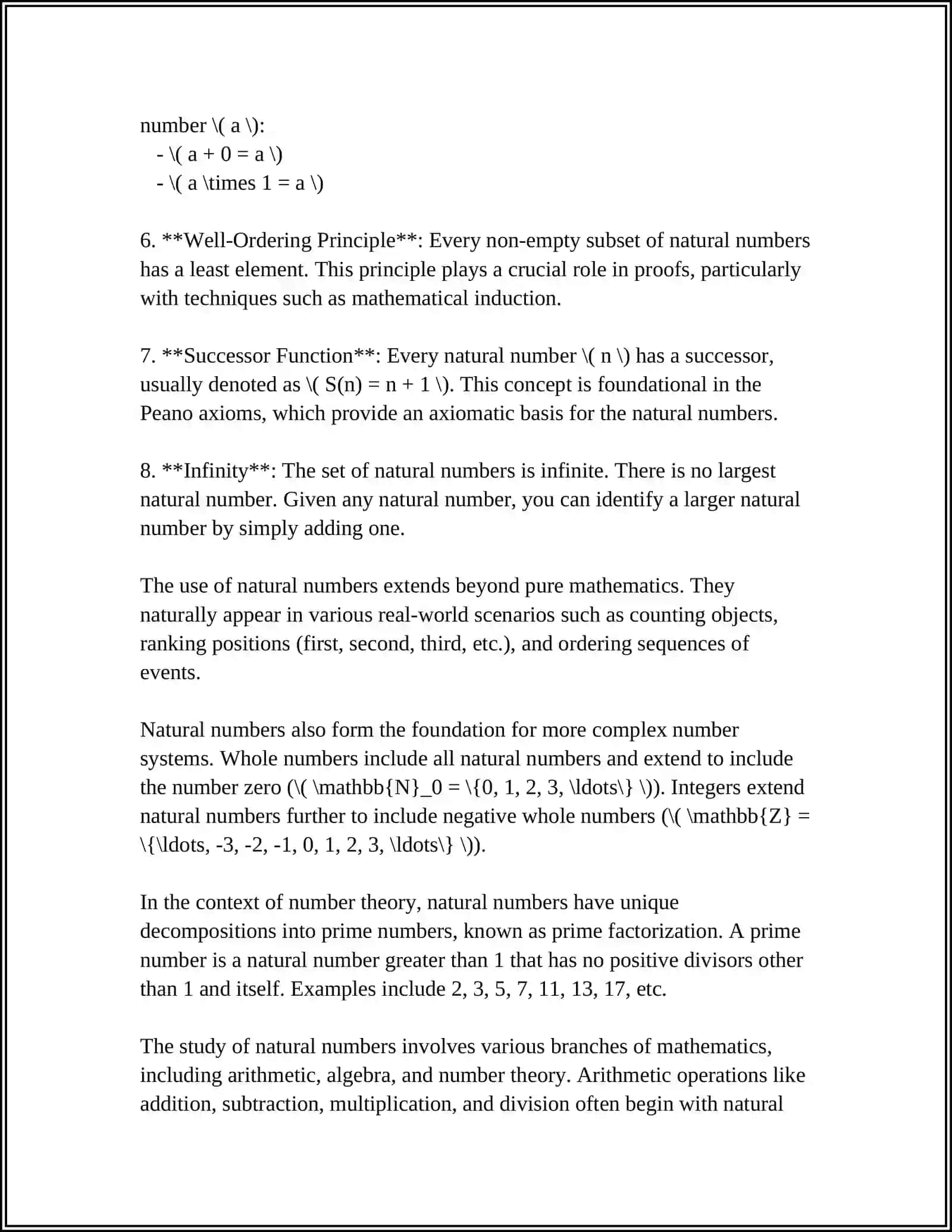 Theme: NUMBERS 4