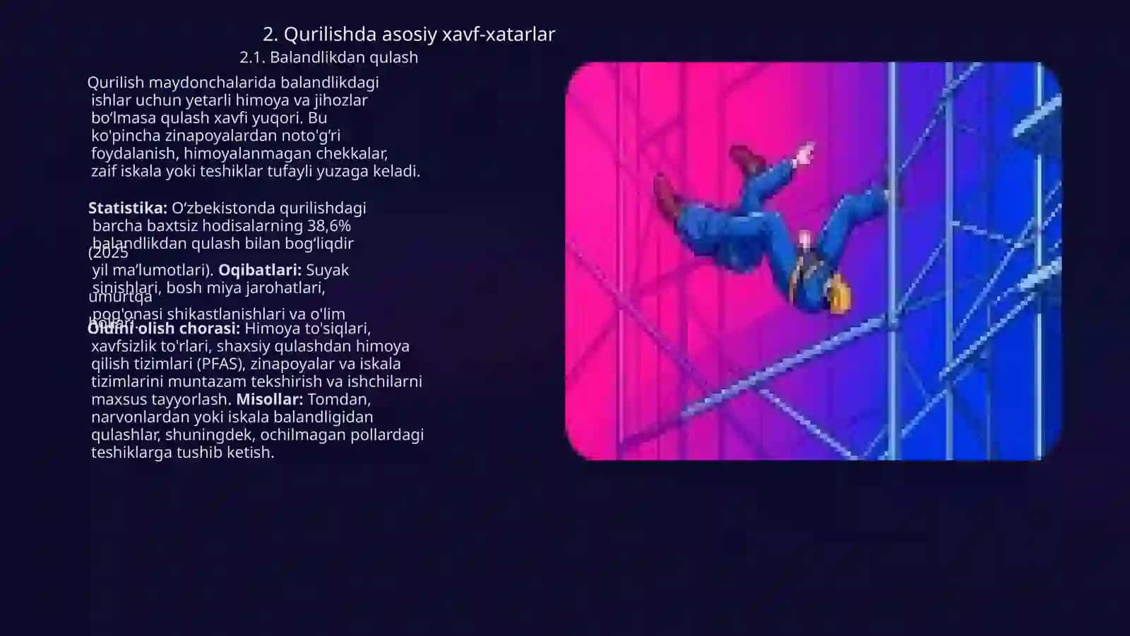 Qurilishda Xavfsizlik Talablariga Rioya Etish Muammolari 4