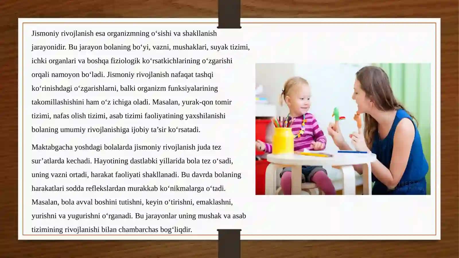 Bolalarning sog‘ligi va jismoniy rivojlanishini tashxislash 4