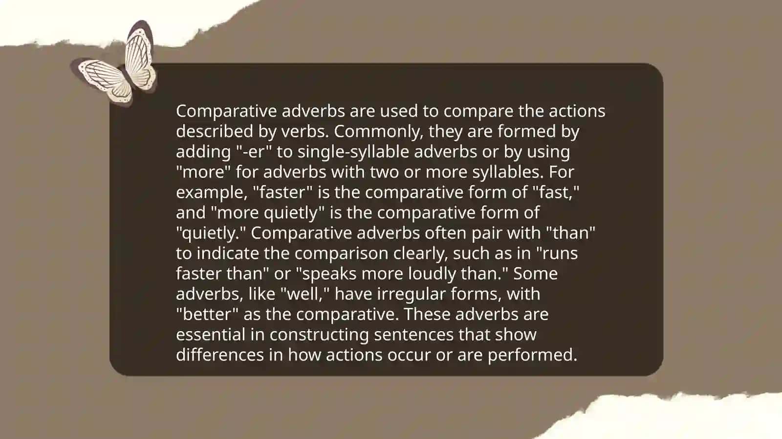 Comparatives 4