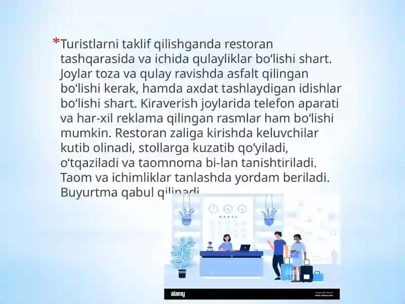 Servis faoliyati asoslari 4
