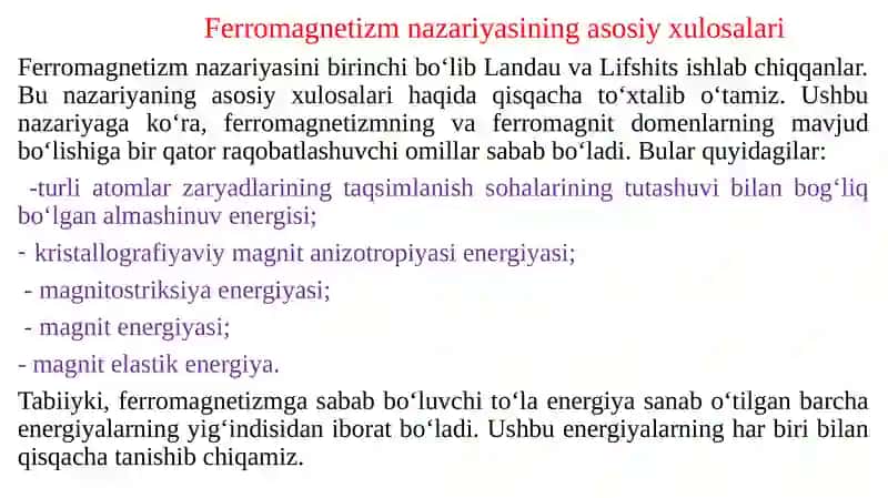 Feromagnitizm 4