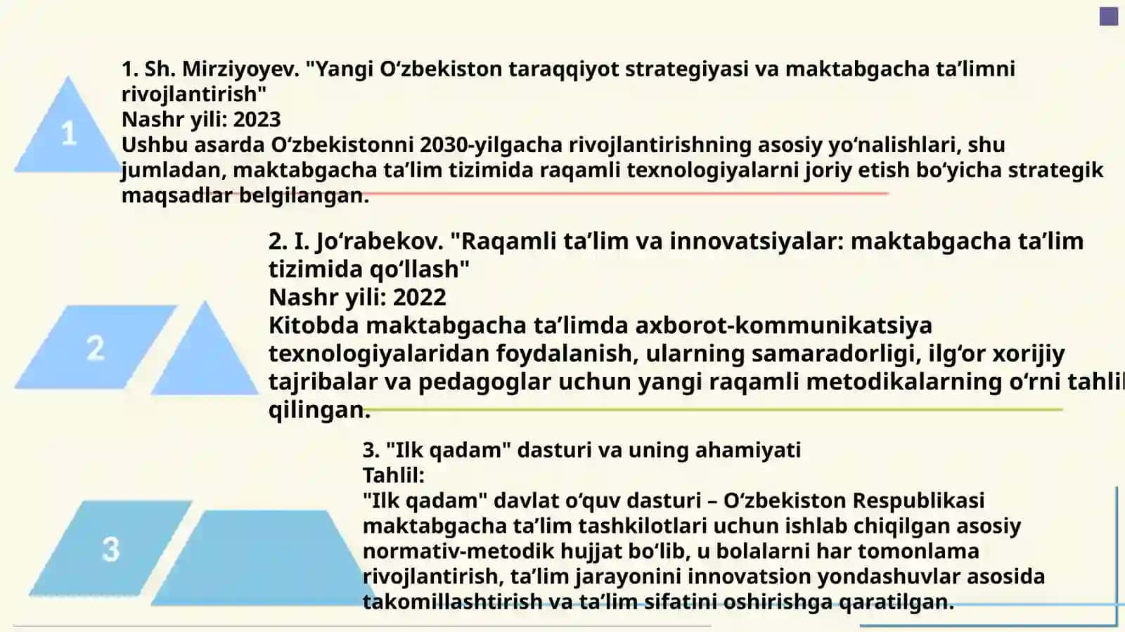 Menejerlik o’quv kursi AD-6 guruh 4