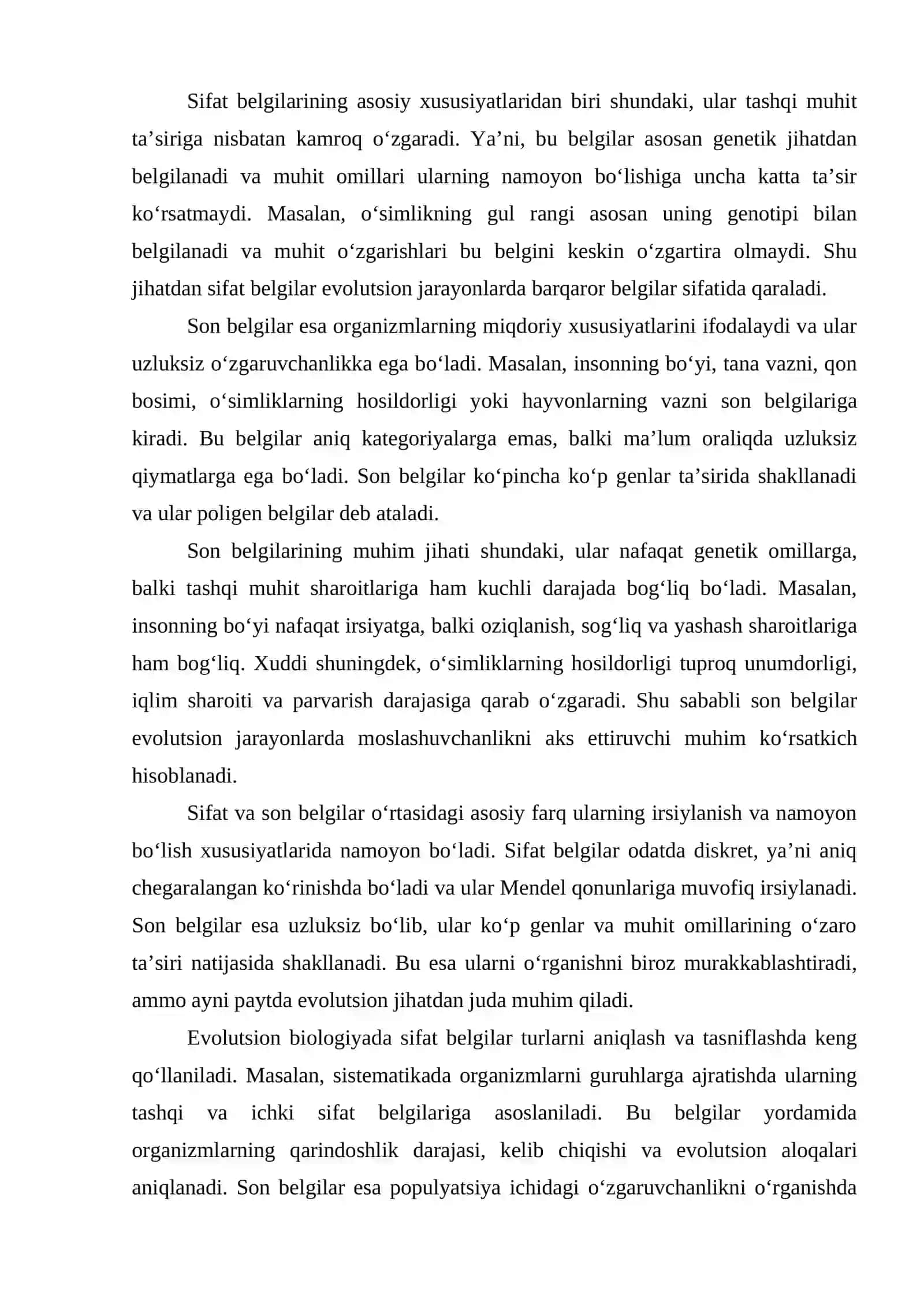 Sifat va son belgilari o‘zgaruvchanligini hisoblash 4