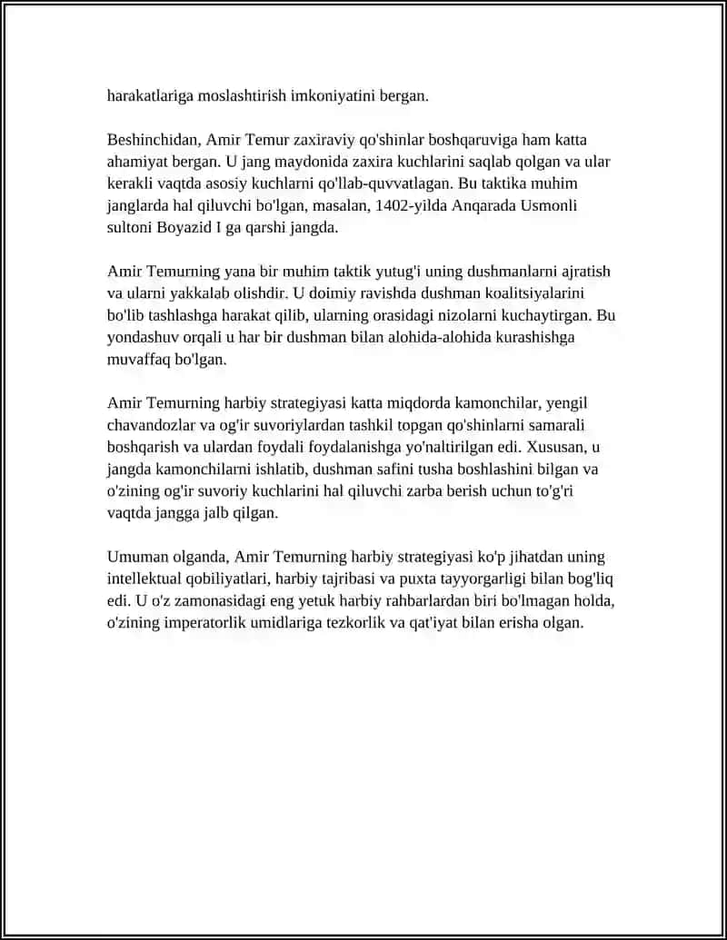 AMIR TEMUR VA TEMURIYLAR DAVRI MADANIYATI VA SAN’ATI 4